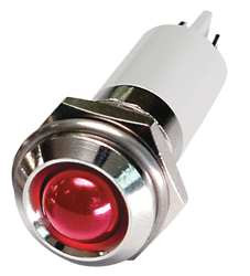 GRAINGER GLOBAL SOURCING 24M115 ROUND INDICATOR LIGHT RED 120VAC