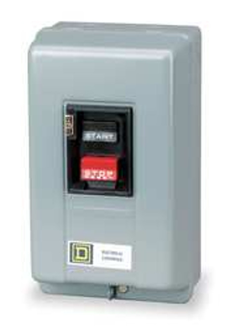 SQUARE D 2510MBG2 MANUAL MOTOR STARTER NEMA 600VAC 3P M-0