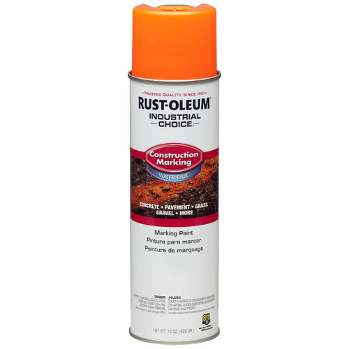 RUST-OLEUM 264697 PAINT MRKG FLUOR ORANGE 17OZ