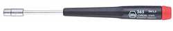 WIHA TOOLS 26536 SOLID ROUND PRCN NUT DRIVER, 9/64 IN