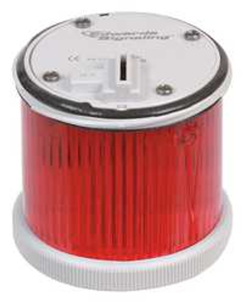 EDWARDS SIGNALING 270CLEDMR24AD STACKLIGHT WARNING LIGHT 70MM RED
