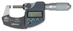 MITUTOYO 293-335-30CERT MIC 0-1/0-25.4MM FRICTION NIST CASE