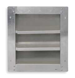DAYTON 2FTV9 LOUVER ADJ W/ 28 TO 46 IN ALUMINUM
