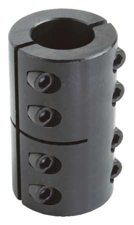 CLIMAX 2ISCC-125-125 RIGID SHAFT COUPLING,CLAMP,2-5/16" L