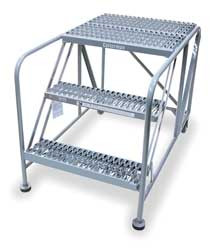 COTTERMAN 2WP2448A3B8AC1P6 WORK PLATFORM ROLLING STEEL 20 IN H