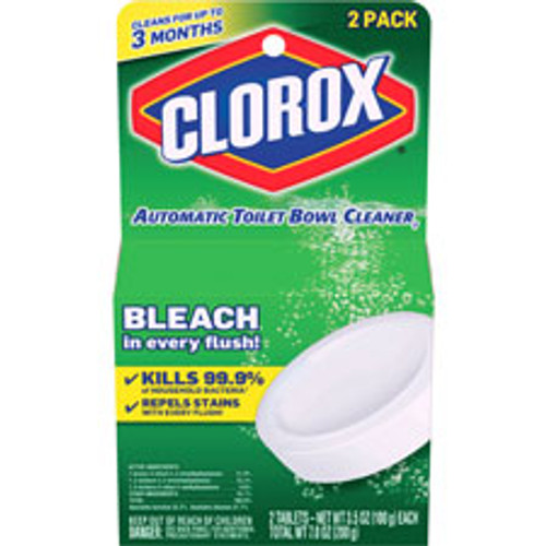 CLOROX COMPANY 30024 TOILET BOWL CLEANER, AUTOMATIC, 3.5-OZ.,