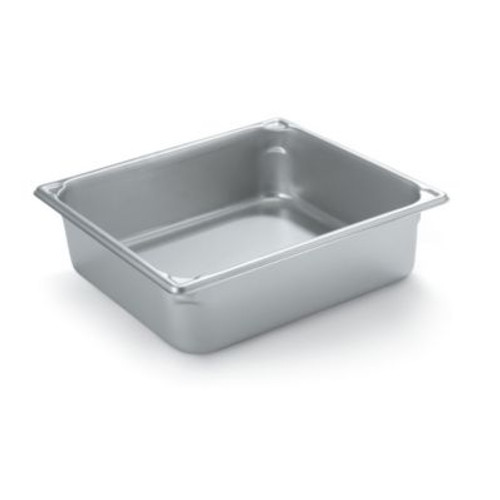 VOLLRATH 30142 PAN STEAM 4" DEEP SP V 2/3 SZ SS