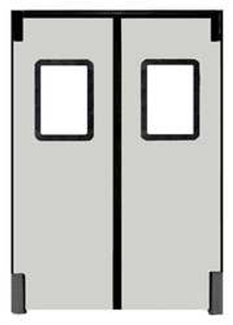 CHASE 3084RCGR H1814 SWINGING DOOR 7 X 2.5 FT CLOUD GRA