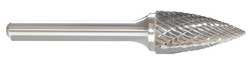 MONSTER 310-002151 FLAME BUR,3/16",CARBIDE,DOUBLE CUT