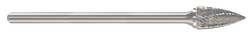 MONSTER 310-002723 CARBIDE BUR POINTED TREE 1/2 1/4 SHANK