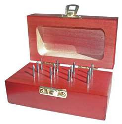 MONSTER 310-110003 CARBIDE BUR SET,SINGLE CUT,1/8",11PC