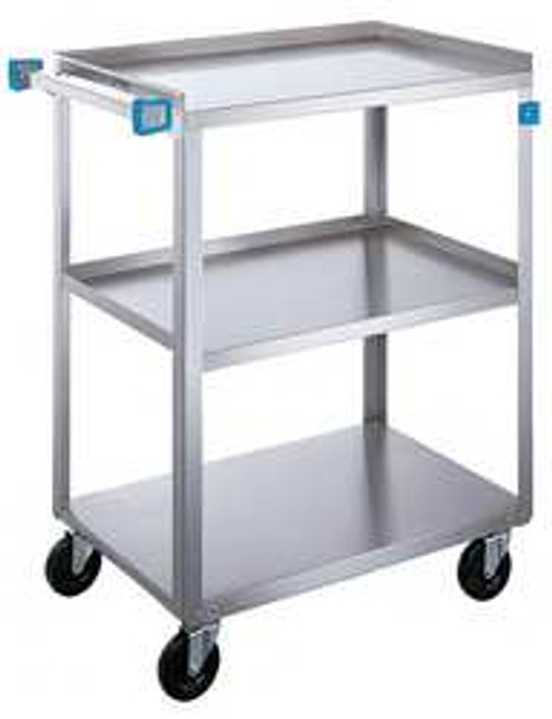 LAKESIDE 311 CART UTILITY 15X24" 3 SHELF SS LAKESIDE 311 CART UTILITY 15X24" 3 SHELF SS