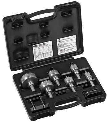 KLEIN TOOLS 31873 HOLE CUTTER KIT, MASTER ELECTRICIAN HOLE