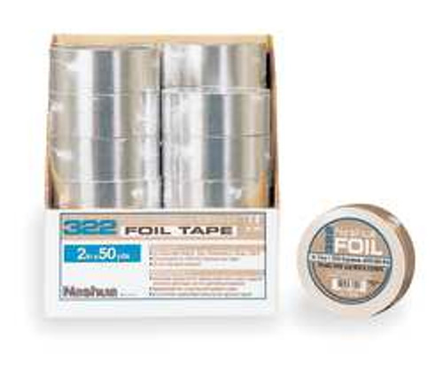 NASHUA 322-2W500 FOIL TAPE WITH LINER 48MM X 46M SILVER