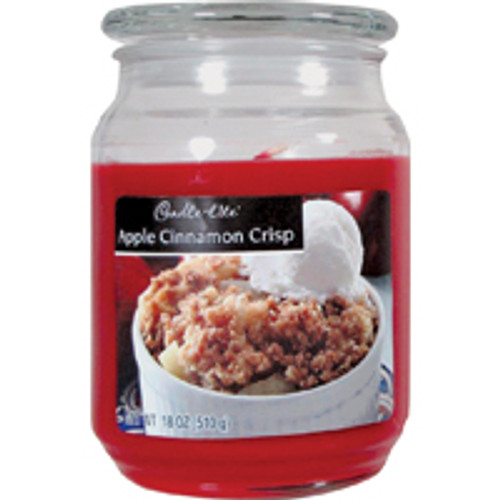 CANDLE-LITE CO 3297021 18OZ JAR CANDLE APPLE CINN CRI CANDLE-LITE CO 3297021 18OZ JAR CANDLE APPLE CINN CRI