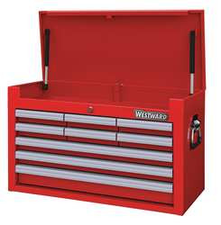 WESTWARD 32H878 G7160 TOP CHEST 26 X 12-5/8 X 16-5/16 IN