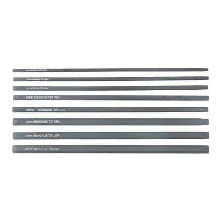BONDHUS 34032 8PC STAR PROHOLD SOCKETBIT SET 6"