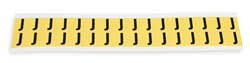 BRADY SPC ABSORBENTS 3420-J D4797 LETTER IDENTIFICATION CARD J PK 32