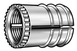 E-Z LOK 370-5 BR FINSERT BRASS PK10