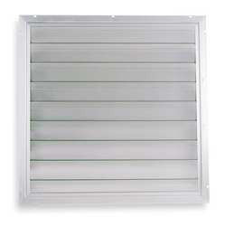 DAYTON 3HHT2 SUPPLY SHUTTER,42 IN,SGL PANNEL,ALUM