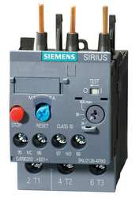 SIEMENS 3RU21261KB0 OVERLOAD RELAY CL10 S0 9-12.5A SCREW