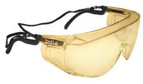 BOLLE SAFETY 40055 SAFETY GLASSES YLW ANTFG SCRTCH-RSSTNT BOLLE SAFETY 40055 SAFETY GLASSES YLW ANTFG SCRTCH-RSSTNT