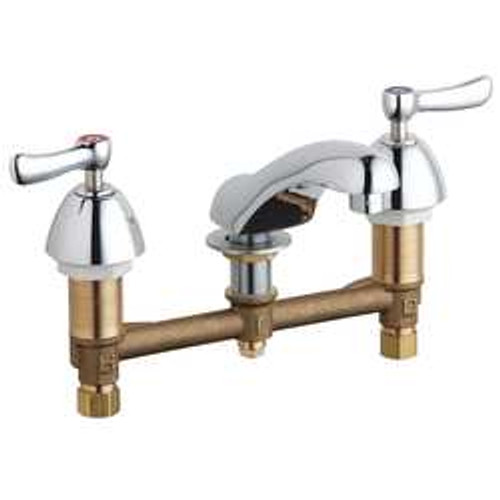 CHICAGO FAUCETS 404-VABCP FAUCET MANUAL LEVER 1/2 IN NPSM 2.2 GPM