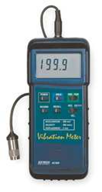 EXTECH 407860-NIST HEAVY DUTY VIBRATION METER W/NIST CERT EXTECH 407860-NIST HEAVY DUTY VIBRATION METER W/NIST CERT