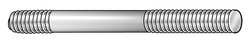 TE-CO 41050 DBL END THD STUD 7/8-9 X 3 OAL PK2