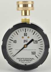PROFESSIONAL EQUIPMENT 4106732 WATER PRESSURE GAUGE FREEZE PROOF