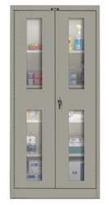 HALLOWELL 415S18SV-HG G6759 STORAGE CABINET 22 GA. 72 IN H 18 