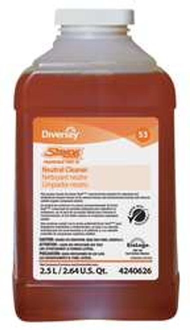 DIVERSEY 94240626 STRIDE FF NEUTRAL CLNR J-FILL 2X2.5L