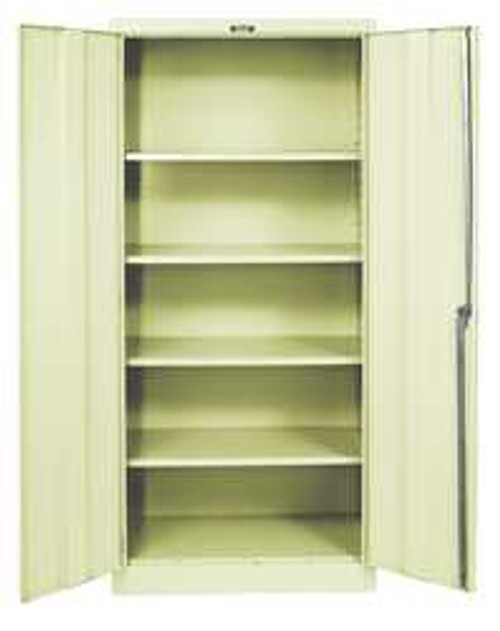 HALLOWELL 425S24A-PT STORAGE CABINET,72"X48"X24",TAN,4SHLV