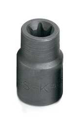 S-K HAND TOOL 42610 SOCKET 3/8 IN DR E10 6 PT STD