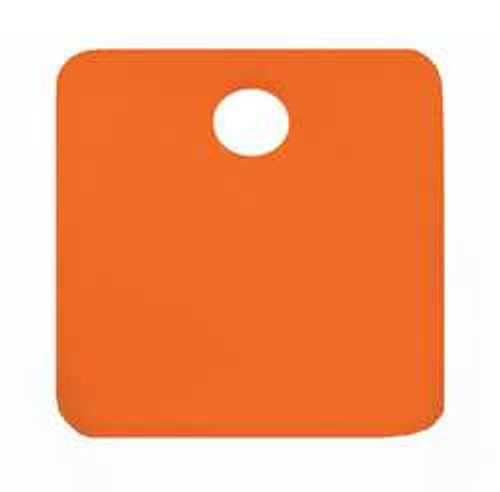 C.H. HANSON 43029 BLANK TAG,ALUM,1 1/4IN H,1 1/4IN W,PK5