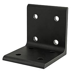 80/20 4304-BLACK INSIDE-CORNER BRACKET 15 SERIES