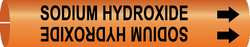 BRADY SPC ABSORBENTS 4363-D PIPE MARKER SODIUM HYDROXIDE