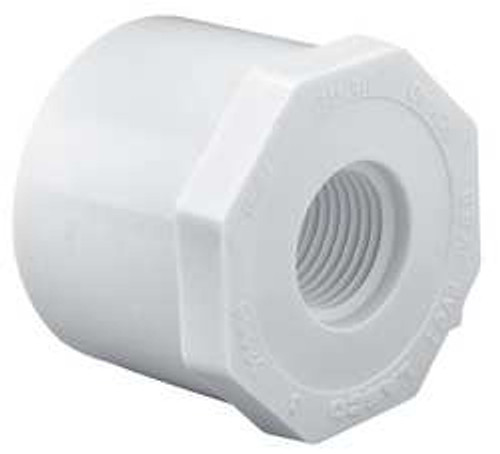 LASCO 438211 REDUCER BUSHING 1-1/2 X 1IN SPIGOT X FPT