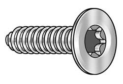 TAMPER-PRUF SCREW 440100 METAL SCREW #0-42 3/8 IN L PK 50
