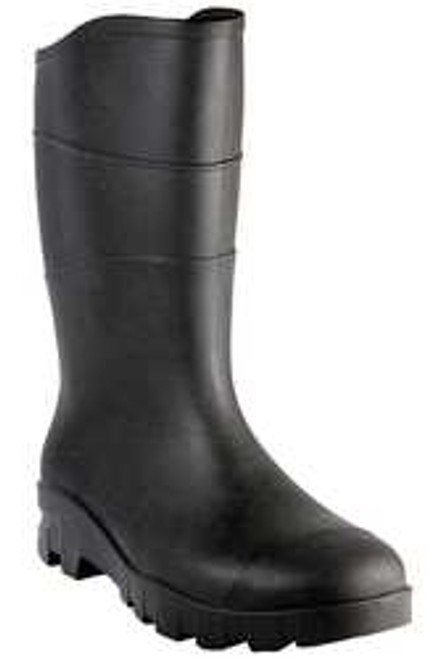 HEARTLAND 44231-11 BLACK STEEL TOE UNISEX BOOT PR