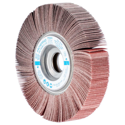 PFERD 45605 UNMOUNTED FLAP WHEEL,120 GRIT,6"X1"X1"
