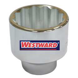 WESTWARD 45J253 SOCKET 1 IN DR 70MM 12 PT STD
