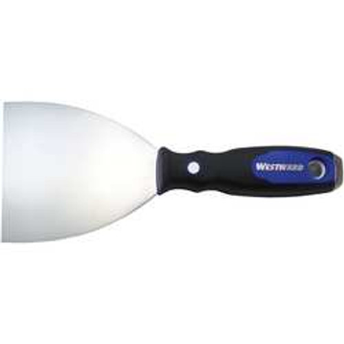 WESTWARD 46A907 PUTTY KNIFE FLEX FULL TANG 4 X 4-1/4 IN