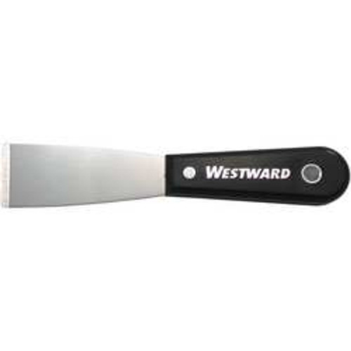 WESTWARD 46A912 PUTTY KNIFE STIFF FULL TANG 1.5X3.625 IN