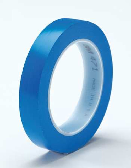 3M 471-24A776 J1038 MARKING TAPE 3/4IN W 108 FT L BLUE 3M 471-24A776 J1038 MARKING TAPE 3/4IN W 108 FT L BLUE
