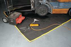 ENPAC 4730-BK ABSORBENT MAINTENANCE BLANKET 12 FT L