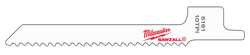 MILWAUKEE ELECTRIC TOOLS 48-00-5161 3-5/8" 10 TPI SUPER SAWZALL® BLADE (5 PK