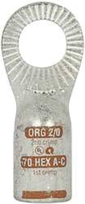 QUICK CABLE 4920-525-001H RING TERMINAL ORANGE NONINSULATED 2/0