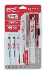 MILWAUKEE ELECTRIC TOOLS 49-22-1129 SAWZALL® DEMOLITION BLADE SET - 12PC