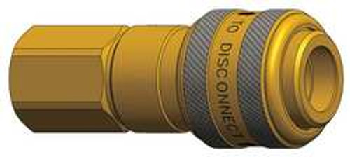 DIXON TICONDEROGA CO. 4DF4-B FEMALE TO INDUSTRIAL COUPLER (F)NPT 1/2